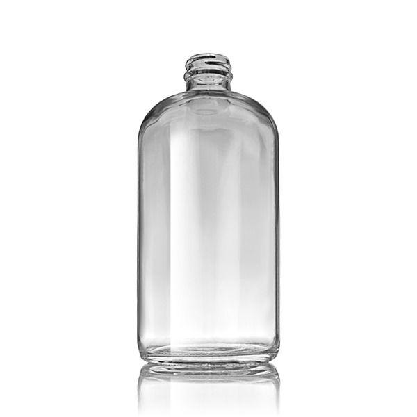 750ml (25.4oz) Flint (Clear) Nordic Spirits Bar Top Glass Bottle - 21.5mm  Neck